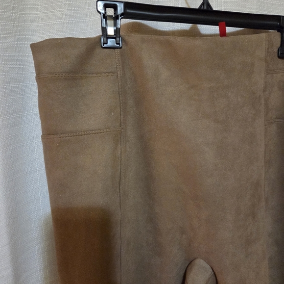 Spanx Faux Suede Leggings - Picture 2 of 13